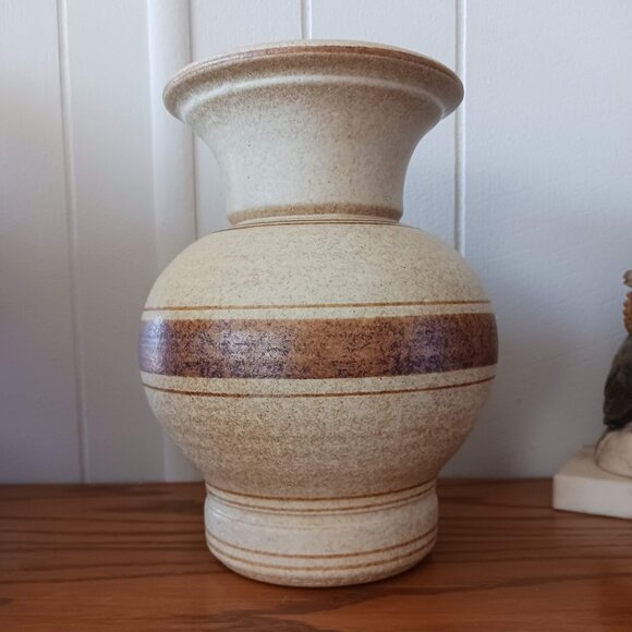 MCM Stoneware Vase Pottery Craft USA - Picture 3 of 6